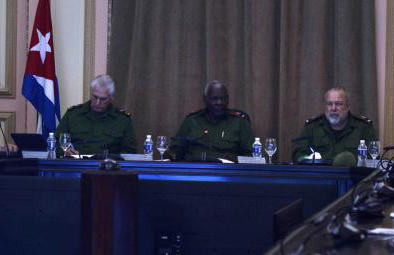 El Primer Secretario del Comité Central del Partido Comunista de Cuba y Presidente de la República, Miguel Díaz-Canel Bermúdez, exhortó a que el estudio y análisis del Programa de Gobierno se desarrollara como ejercicio participativo y de construcción colectiva.