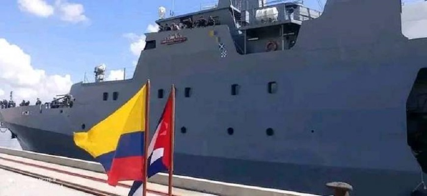 Ayuda colombiana llega a puerto santiaguero