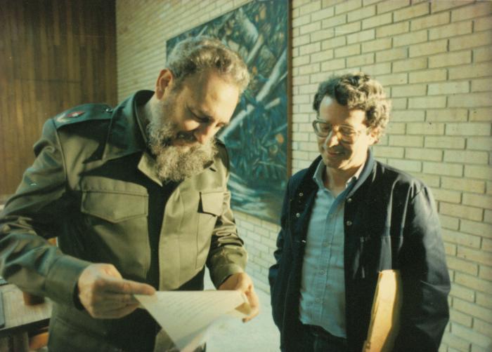 Fidel y Frei Beto