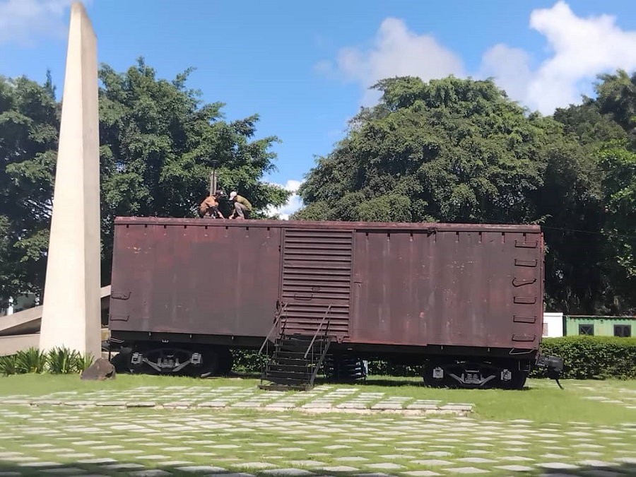 tren blindado Santa Clara