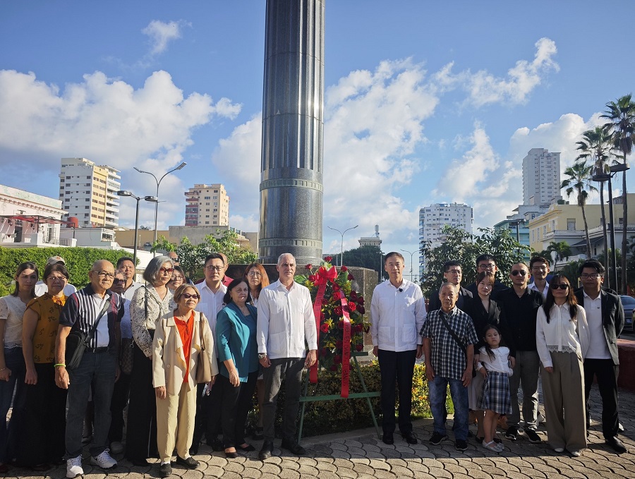 Rinden homenaje a los mártires de la comunidad china en Cuba
