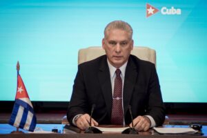 Miguel Díaz-Canel Bermúdez en el Consejo Supremo Económico Euroasiático