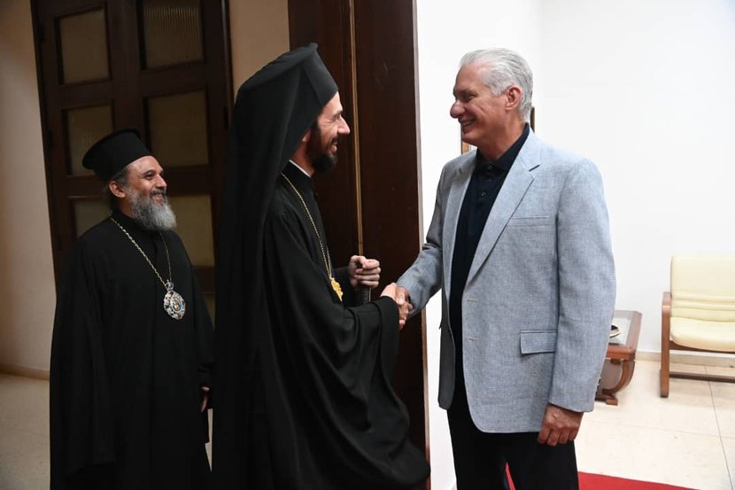 Cuba e Iglesia Ortodoxa Griega fortalecen lazos
