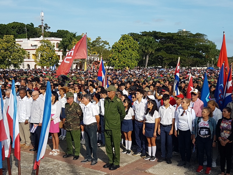 Homenaje póstumo del Camagüey a los combatientes caídos en Venezuela