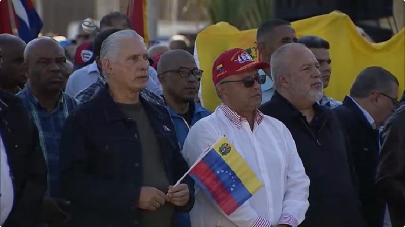 Respaldo a Venezuela en Tribuna Antiimperialista