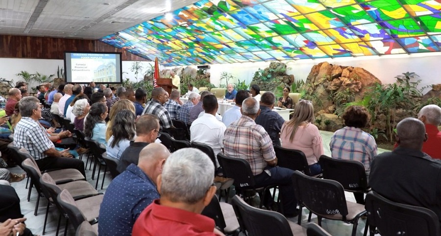 Consejo Provincial en Santiago de Cuba