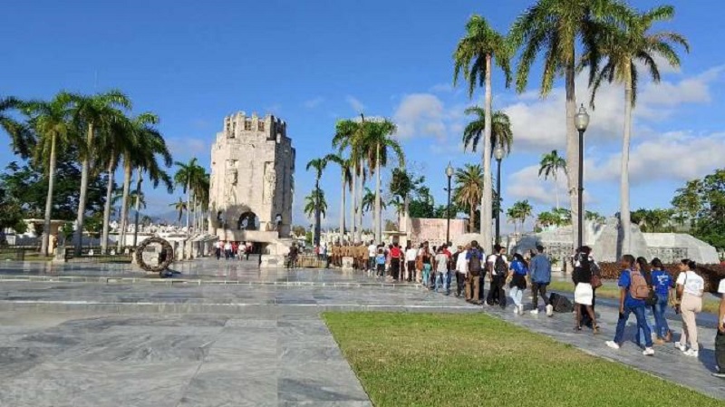 Homena al Apóatol en Santiago de Cuba