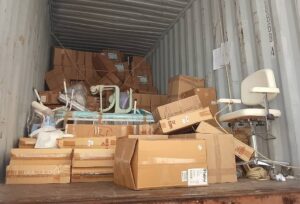 Contenedor solidario fortalece servicios médicos en hospital de Morón