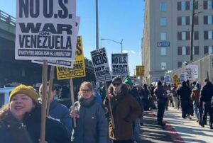 Rechazan estadounidenses acciones cometidas contra Venezuela