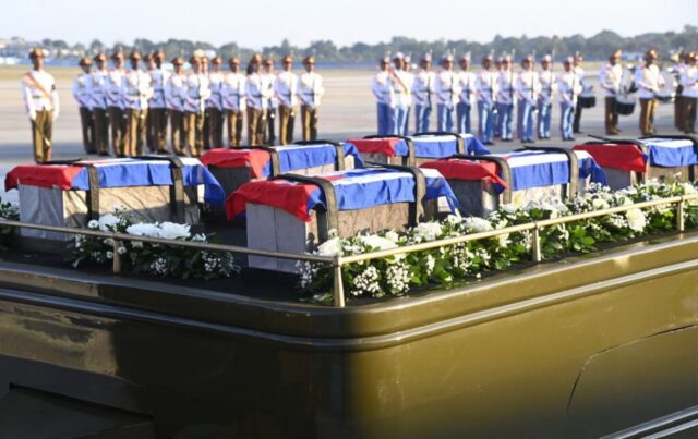 Homenaje póstumo a cubanos caídos en Venezuela