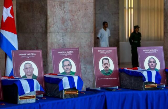 Homenaje póstumo a cubanos caídos en Venezuela