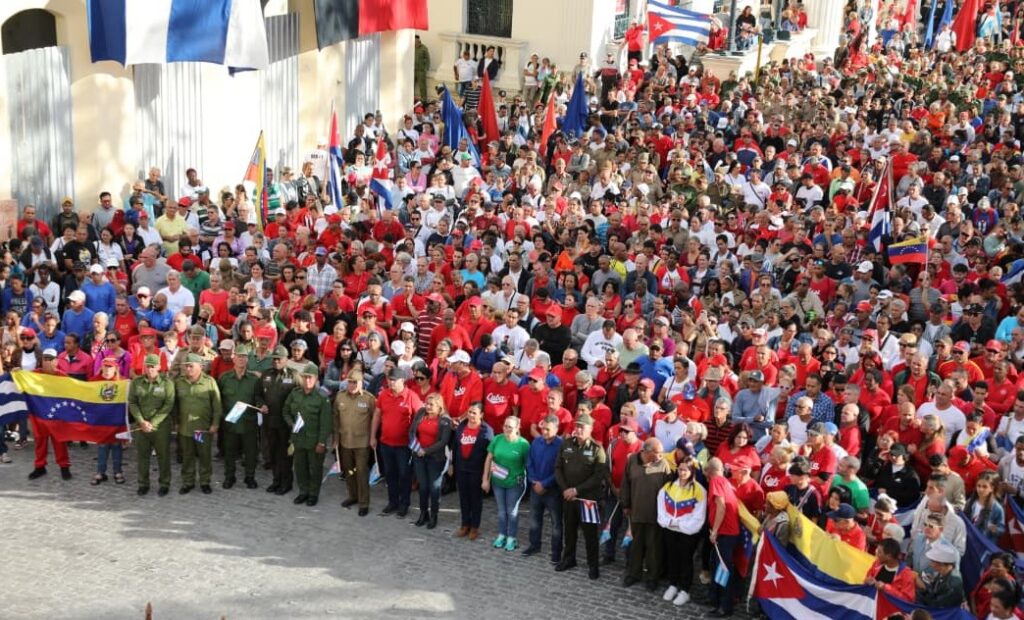 Solidaridad con Venezuela en Villa Clara