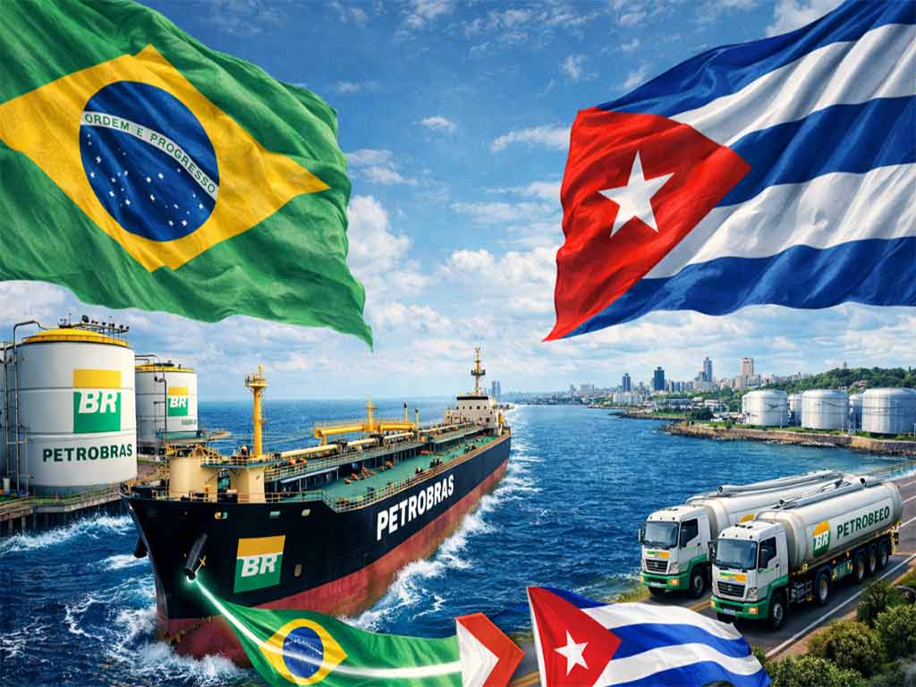 Brasil Camapaña Petroleo para Cuba