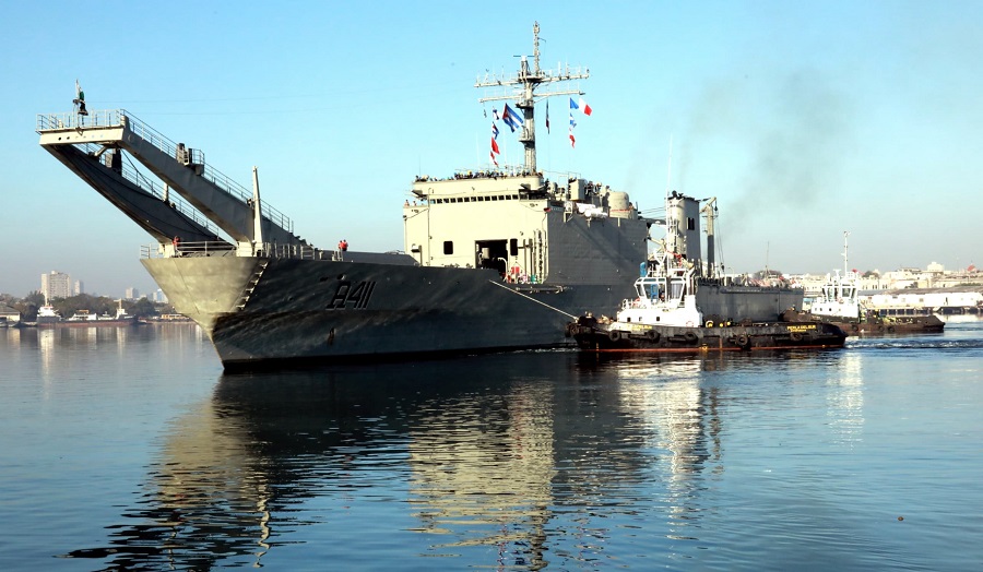 En puerto cubano ayuda procedente de México