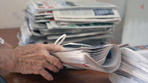 distribución de la prensa