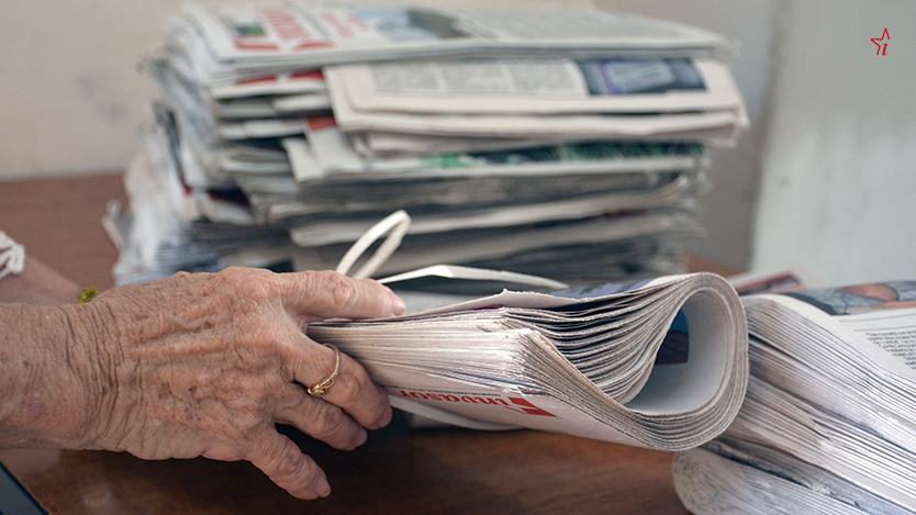 distribución de la prensa