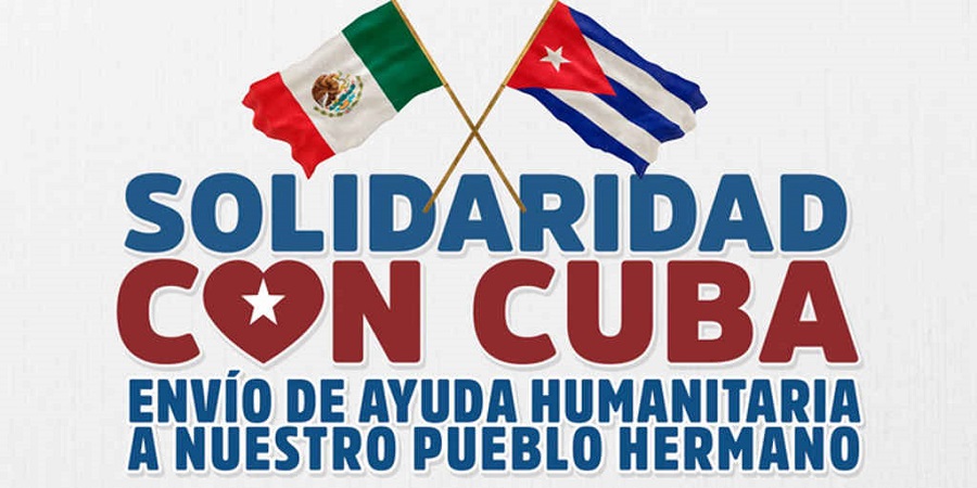 México en solidaridad con Cuba