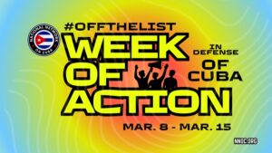 Red Nacional de Solidaridad con Cuba en EE.UU.