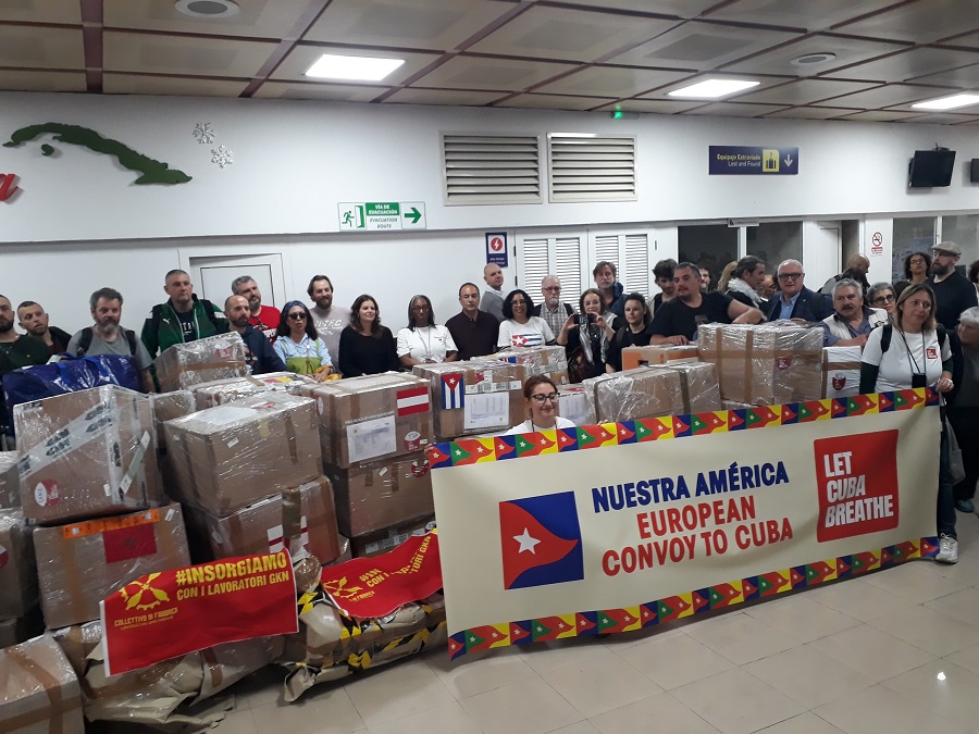 Convoy Europeo de Solidaridad con Cuba