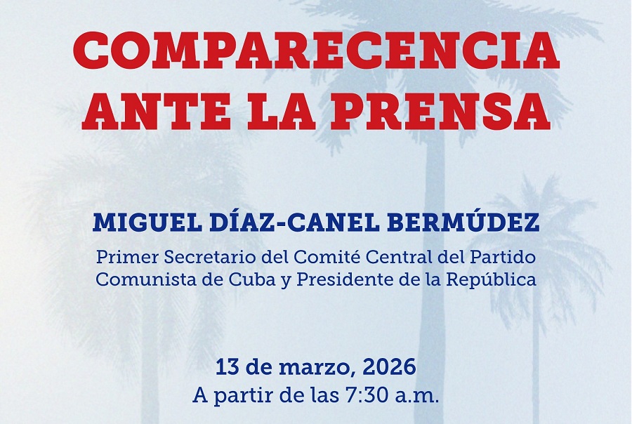 Comparecencia de Miguel Díaz-Canel
