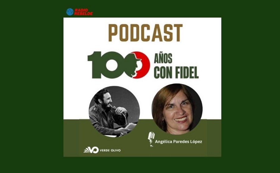 Verde Olivo en Radio Rebelde: «Los Cien Años de Fidel»