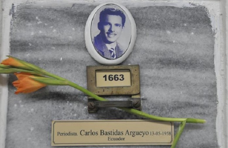 Recuerdan en Cuba aniversario 68 del asesinato del periodista ecuatoriano Carlos Bastidas
