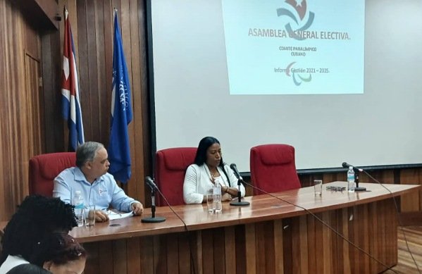 Omara Durán en el Comité Olímpico