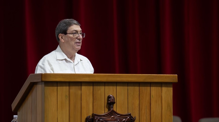 Bruno Rodríguez en Encuentro Internacional de Solidaridad 