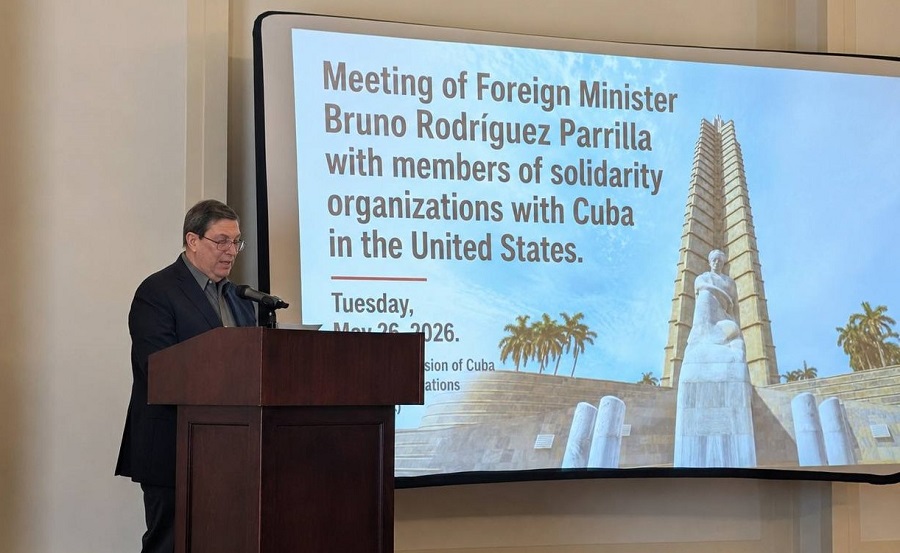 Agradece Bruno Rodríguez respaldo de amigos de Cuba en EE.UU.