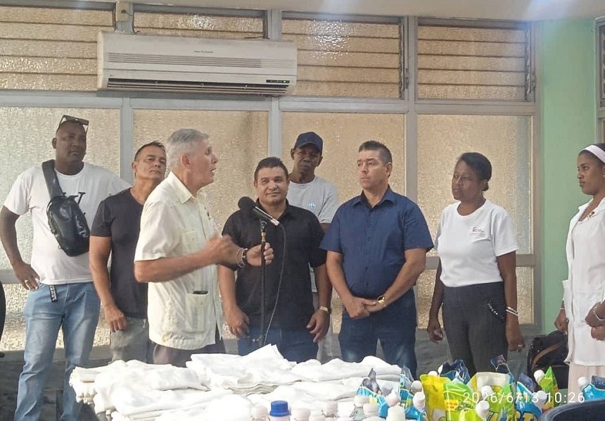 Actores Económicos No Estatales entregan donación al Hospital William Soler