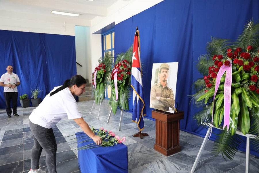 Villaclareños en tributo póstumo al Comandante de la Revolución Ramiro Valdés