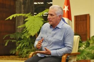Díaz-Canel: El pueblo de Cuba no merece el bloqueo de EE.UU.