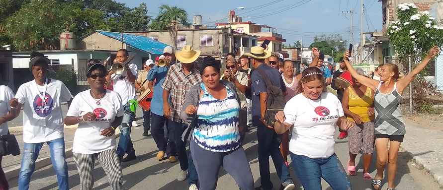 En Las Tunas el 26 de Julio también se festeja en los barrios y comunidades