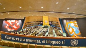 Agradece Díaz-Canel respaldo internacional a debate en la ONU sobre el bloqueo contra Cuba