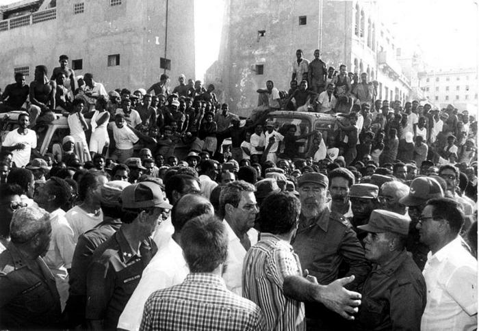 Fidel el 5 de agosto de 1994