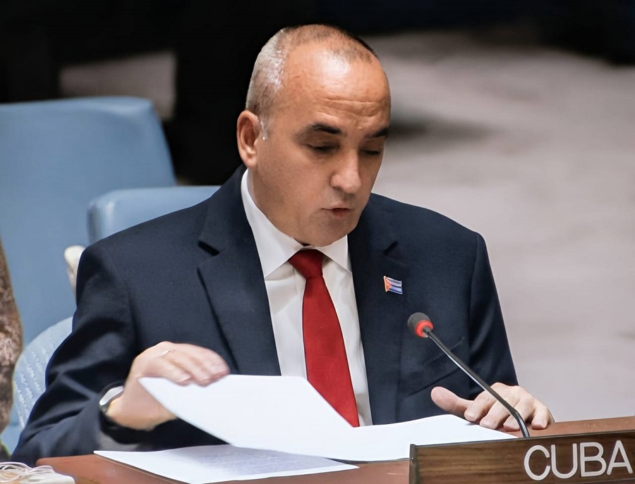 Cuba denuncia ante el Consejo de Seguridad el uso del hambre como arma de guerra y el impacto del bloqueo de EE.UU. en la alimentación