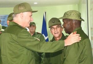 Visita Díaz-Canel la Zona de Defensa Capdevila-Altahabana