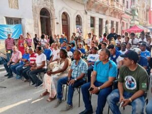 Barrio Debate de los CDR en La Habana