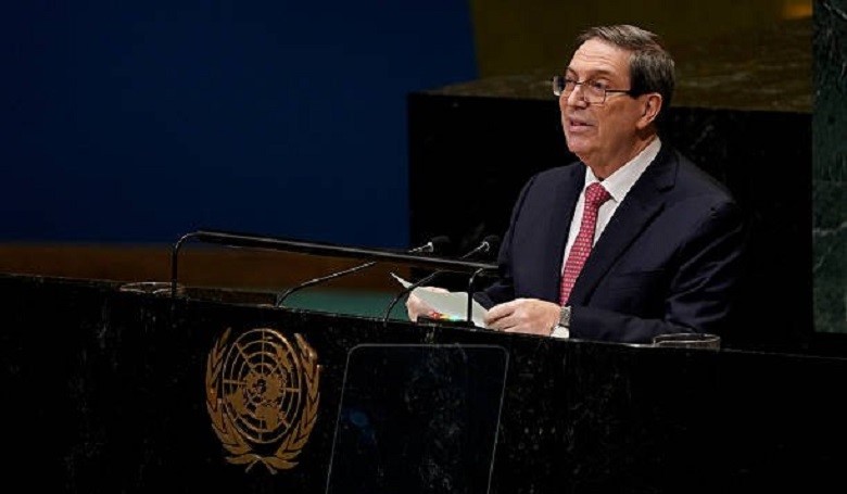 Bruno Rodríguez Parrilla en Naciones Unidas