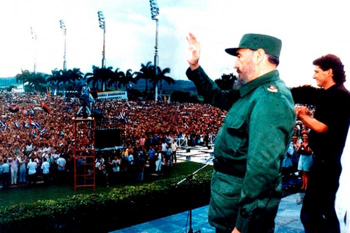 Fidel en Santa Clara