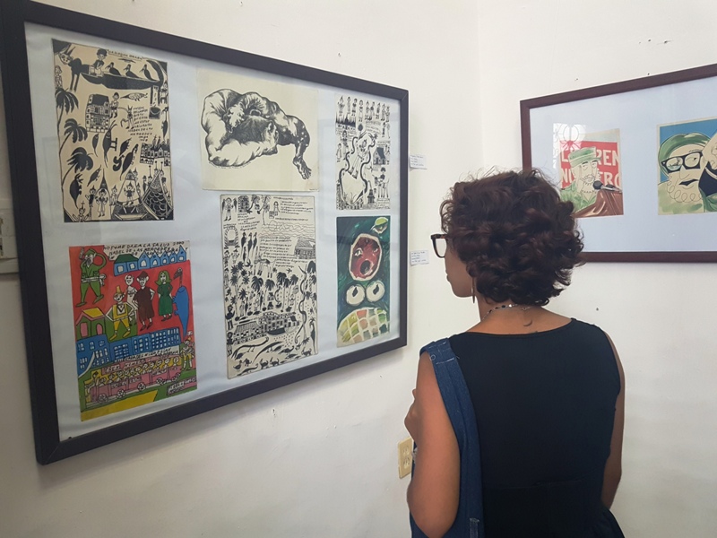 Exposición de humor gráfico en Camagüey