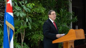 Bruno Rodríguez en Conferencia de Prensa