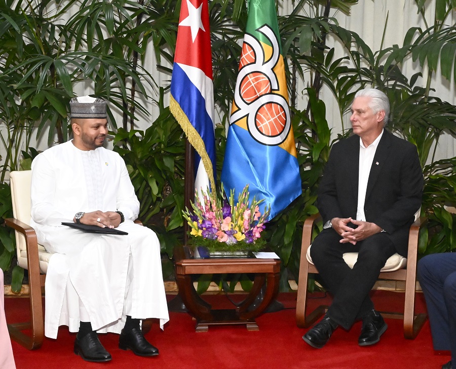 Recibe Díaz-Canel a Secretario General de la Organización de Estados de África, Caribe y Pacífico